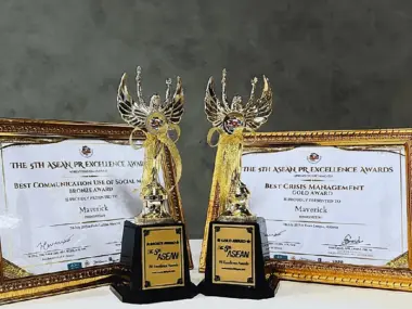 Maverick Wins Gold & Bronze at 5th ASEAN PR Awards